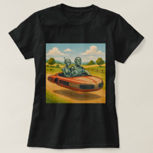 Camiseta Casal Robô No País