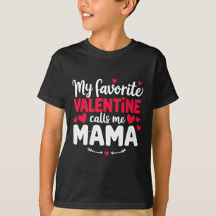 Camiseta Casal Romântico de Namorados da mamãe