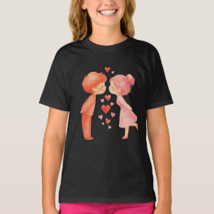 Camiseta Casal Romântico Frente a Frente Amor &