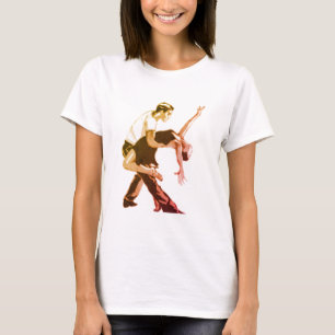 Camiseta Casal T-Shirt dançante