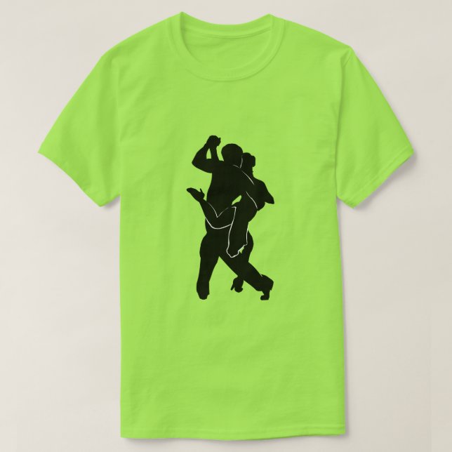 Camiseta Casal Tango Dancer T-Shirt (Frente do Design)