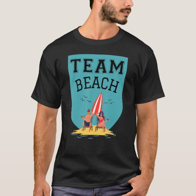 Camiseta Casal Team Beach (Frente)