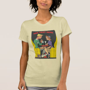 Camiseta Casal Vintage com Soda