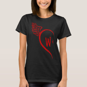 Camiseta Casal Winged Heart for Her W 2023 Happy Namorados