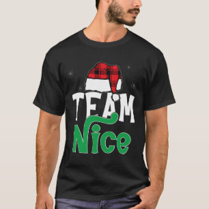 Camiseta Casal Xmas Xadrez Bela da Equipe Pjs 2024 Engraçad