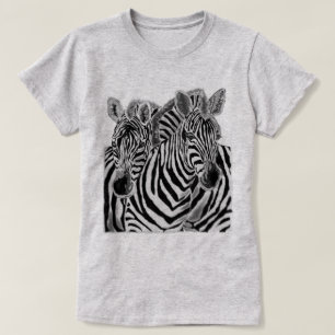Camiseta Casal Zebra T-Shirt