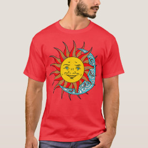 Camiseta Casamento 1 de produtos químicos solares e luas