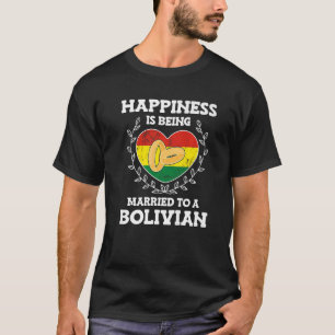 Camiseta Casamento Aniversário Casado Com Uma Mulher Bolivi