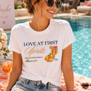 Camiseta Casamento ao Primeiro Spritz Chá de Noiva