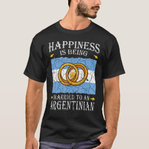 Camiseta Casamento argentino Argentina Raia Marra Herança