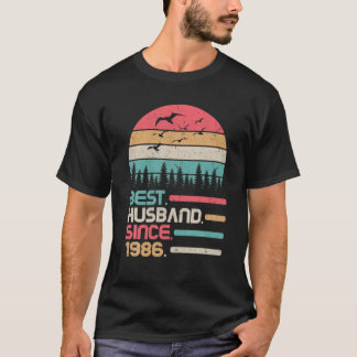 Camiseta Casamento Casado Aniversário 36 Anos Melhor Marido
