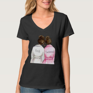 Camiseta Casamento & Chuveiro de Noiva Sugestão de Dama de 