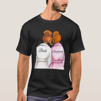 Camiseta Casamento & Chuveiro de Noiva Sugestão de Damas de
