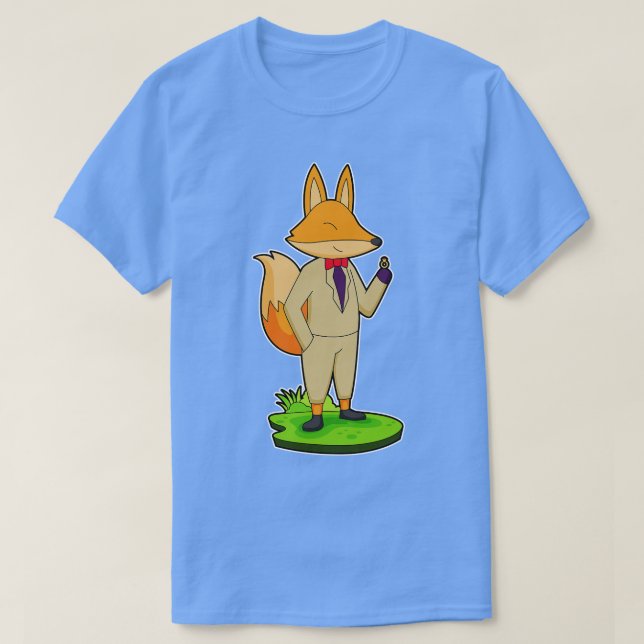 Camiseta Casamento com Anéis Fox Groom (Frente do Design)