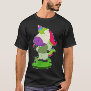 Camiseta Casamento da Flor do Unicorn Groom