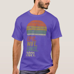 Camiseta Casamento de 1rua, Esposa Epic desde 2011