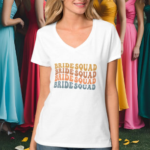 Camiseta Casamento de arte do esquadrão Brito