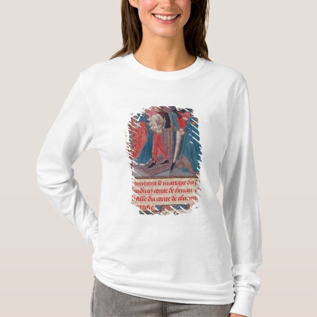 Camiseta Casamento de Baldwin VI e Marie (Frente)