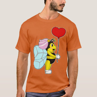 Camiseta Casamento de Bee Bride Balloon