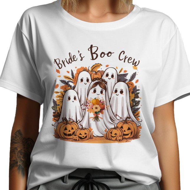 Camiseta Casamento de Bridesmaid Boo Crew (Criador carregado)