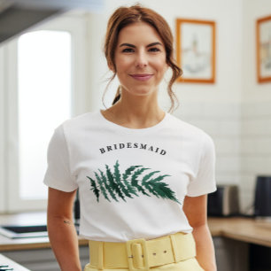 Camiseta Casamento de Cabeleireiros com Cores de Água Fresc