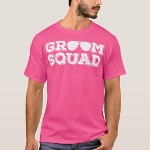Camiseta Casamento de Equipe de Festa de casamento Engraçad
