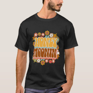 Camiseta Casamento de Férias Honeymoonin Bride Groom Honeym