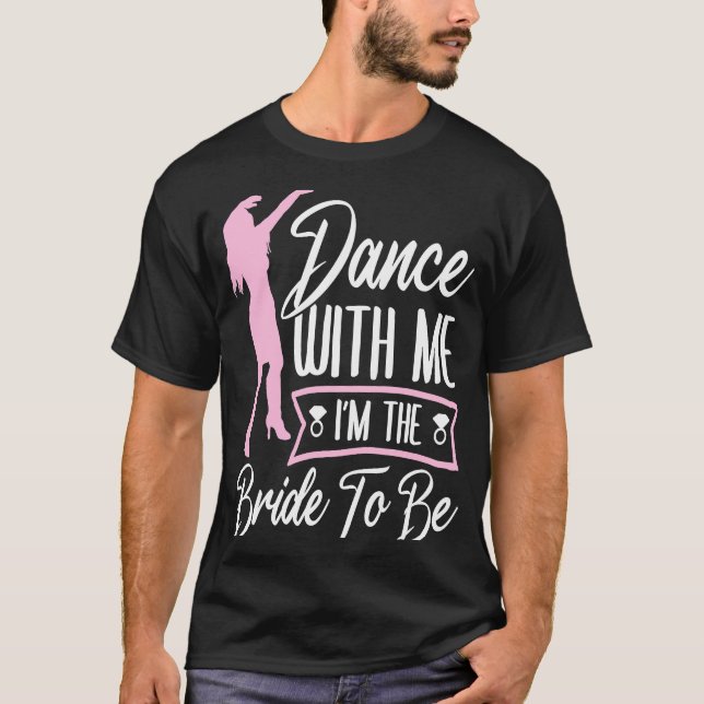 Camiseta Casamento De Festa Casado Com Solteiro Noiva Para  (Frente)