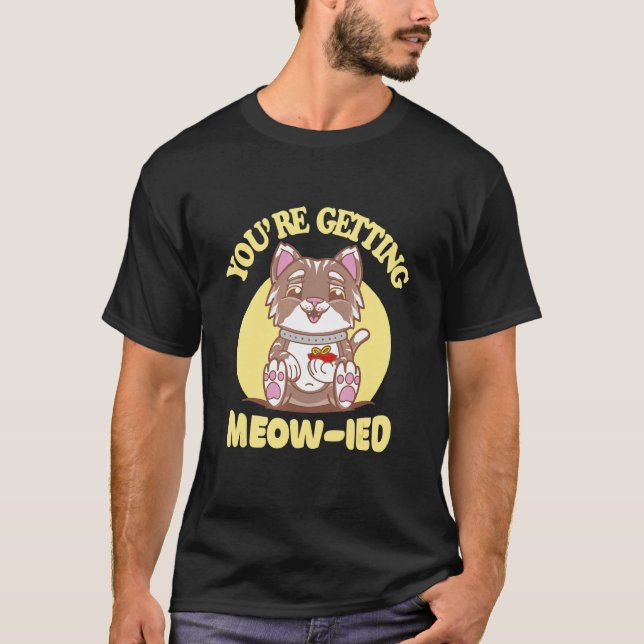 Camiseta Casamento de Gato (Frente)