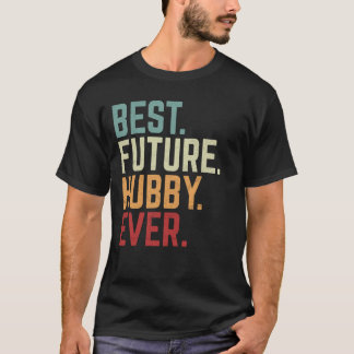Camiseta Casamento De Homem Engraçado Com O Melhor Futuro H