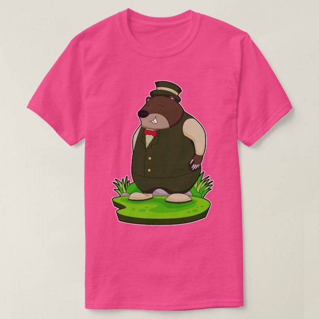 Camiseta Casamento de Jaqueta Mole Groom (Frente do Design)