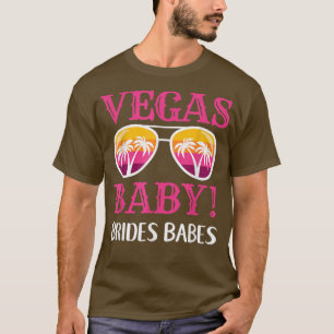 Camiseta Casamento de Las Vegas Brides Babes Bride Squa