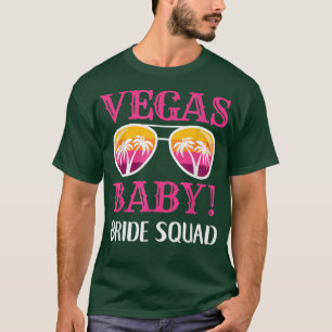 Camiseta Casamento de Las Vegas Brides Babes Bride Squa