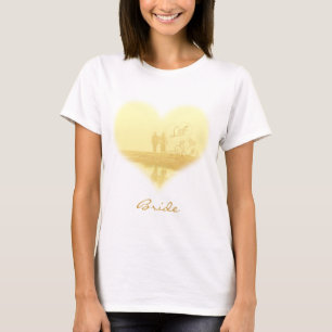 Camiseta Casamento de Praia Amarela