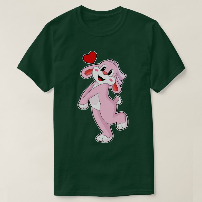Camiseta Casamento de Rabbit Bride Veil (Frente do Design)