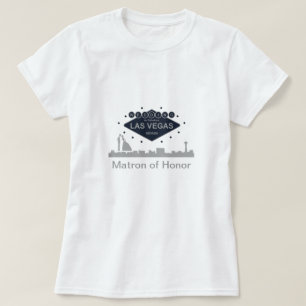 Camiseta Casamento de Silhouette em Las Vegas
