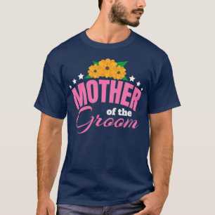Camiseta Casamento de solteiro Mãe do Presente do noivo