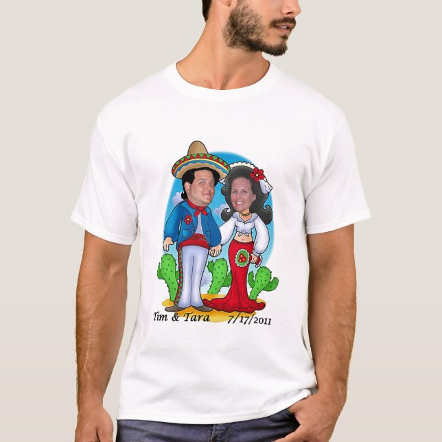 Camiseta Casamento de Tara e Tim (Frente)