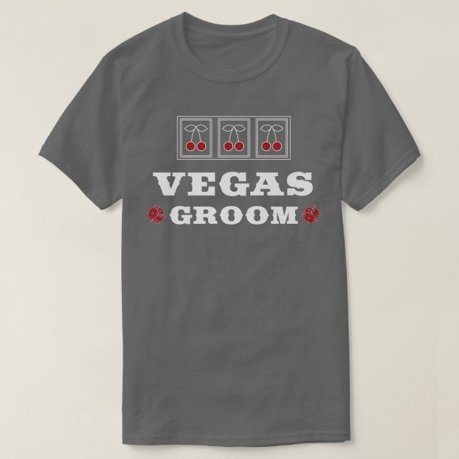 Camiseta Casamento de Vegas Groom Squad Vegas 209 (Frente do Design)