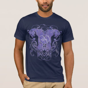 Camiseta Casamento desenfreado do renascimento do leão