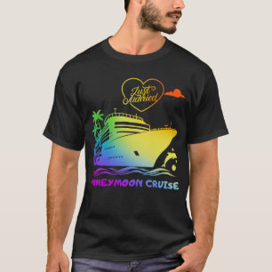 Camiseta Casamento do Casal de Cruise em recem casados Hone