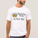 Camiseta Casamento do homem do despedida de solteiro o<br><div class="desc">Casamento do homem do despedida de solteiro o melhor</div>