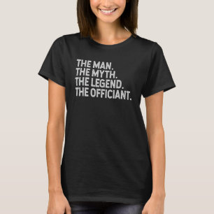 Camiseta Casamento Engraçado Slogans Diz O Homem Mito Lenda