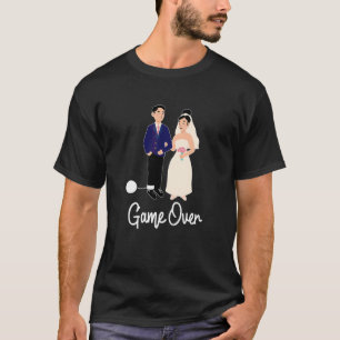 Camiseta Casamento Game Over