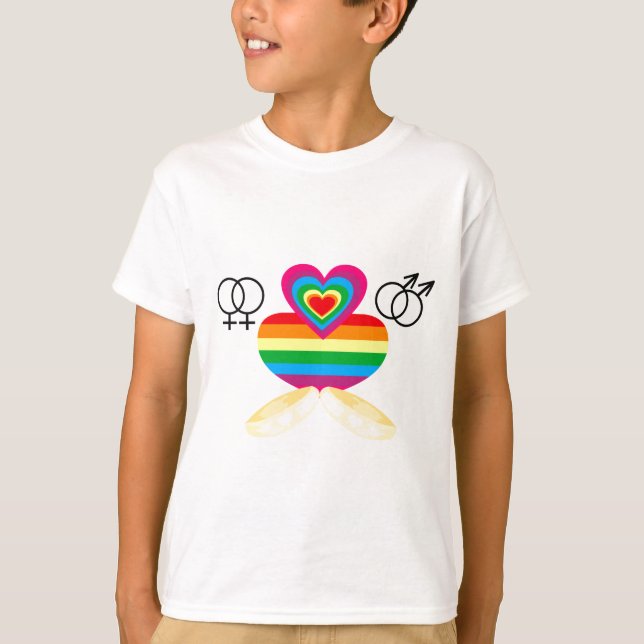 Camiseta casamento gay (Frente)