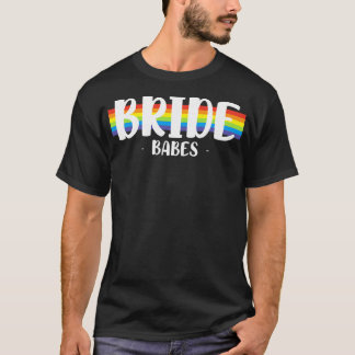 Camiseta Casamento gay de Casamento LGBT para Mulheres Brid