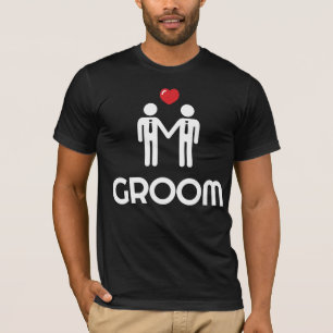 Camiseta Casamento gay para Homens