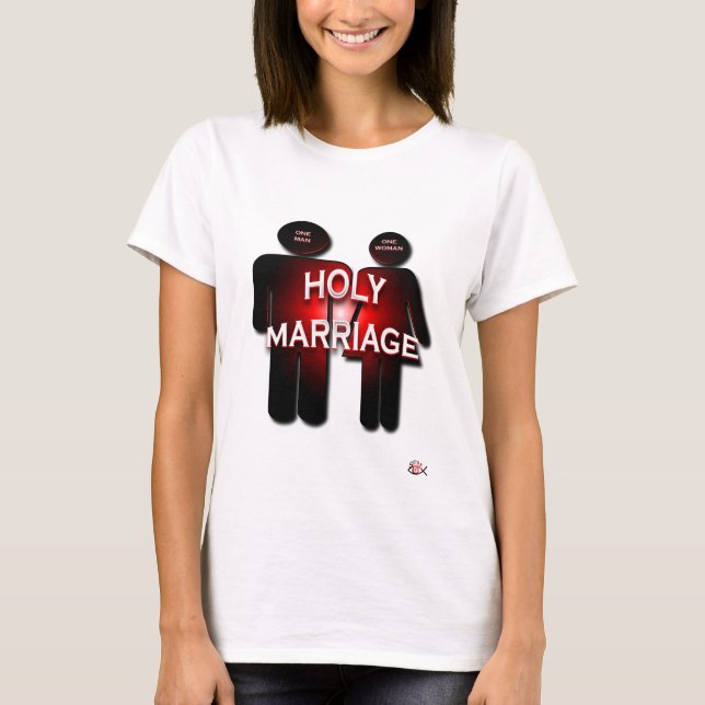CAMISETA CASAMENTO HOLY (Frente)