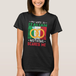 Camiseta Casamento Italiano Itália Raízes Patrimônio Casado