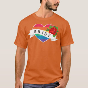 Camiseta Casamento LGBT de Noivas Mulheres Homossexuais